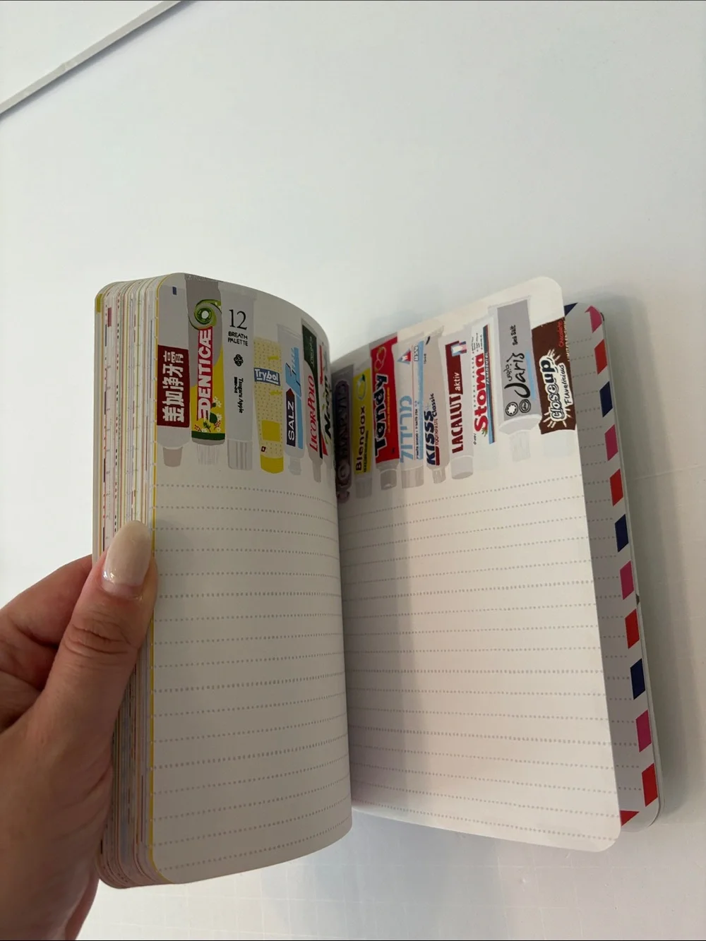 BNWT Anthropologie Stamp Collage Travel Journal